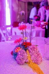 Indian wedding reception interiors and decorations 
