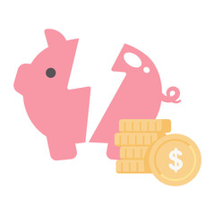 financial piggy bank Ideas for saving money for the future