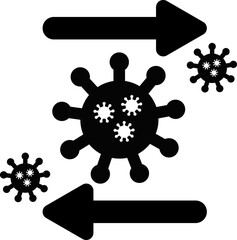 Covid 19 Virus Icon Vector Design
