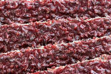Sandpaper texture of abrasive wheel, closeup interesting texture