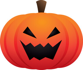Naklejka premium halloween pumpkin graphic element