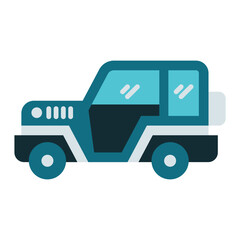 Fototapeta premium cute toy car icon