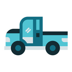 cute toy car icon