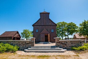 Church of Holy Trinity. Noskow, Greater Poland Voivodeship, Poland