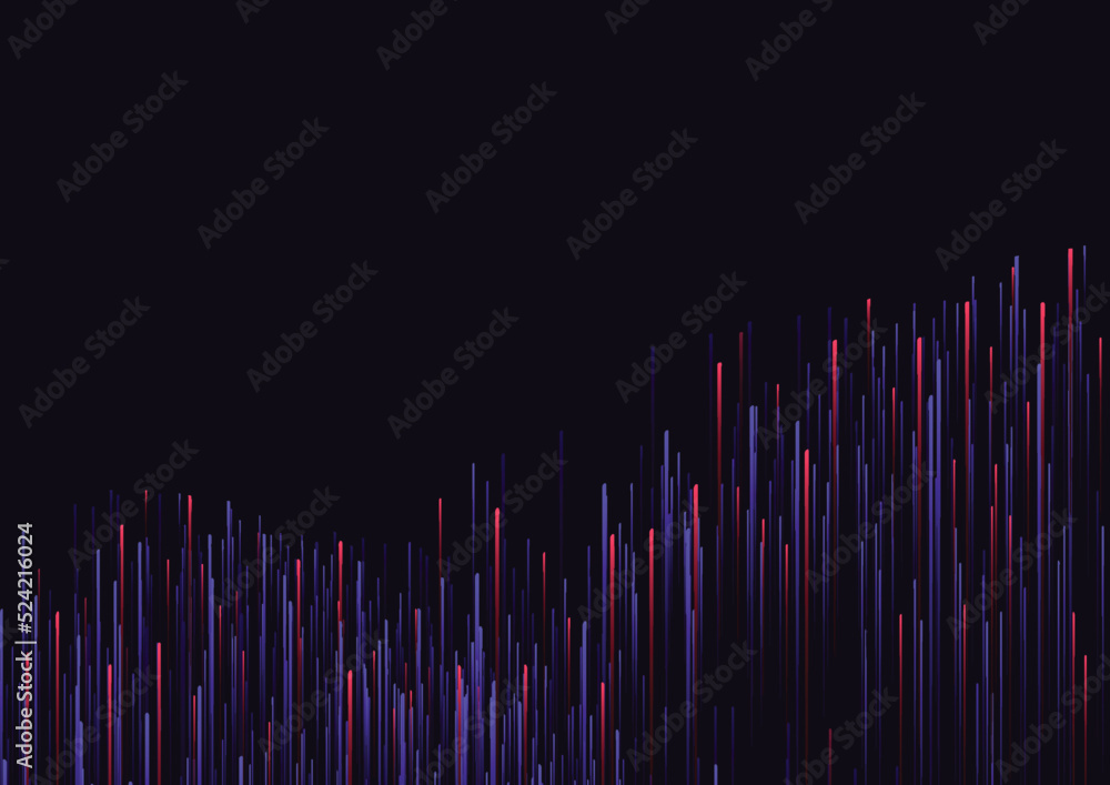 Poster data speed lines composed of glowing. abstract technology future background. vector background