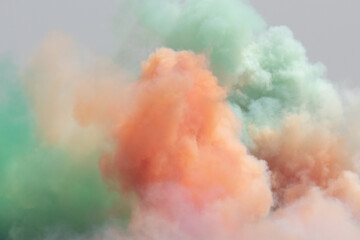 coloured smoke