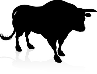 Bull Silhouette