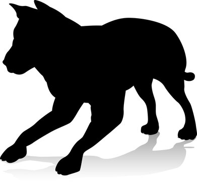 recommend clip art: Dog Pet Animal Silhouette