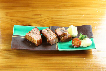 厚切りベーコン