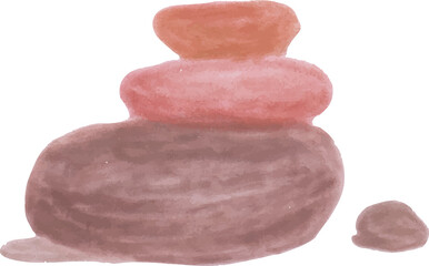 Stone Watercolor