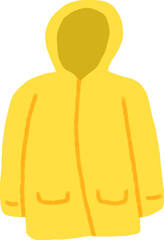 Rain Coat Watercolor © MiyaNuraisah