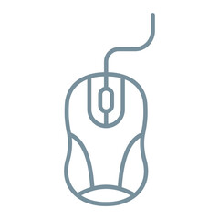 Mouse Multicolor Line Icon