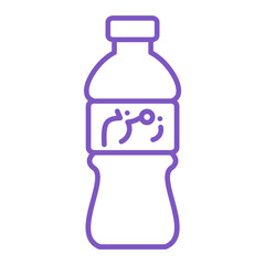 Zamzam Multicolor Line Icon