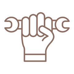 Tool Multicolor Line Icon