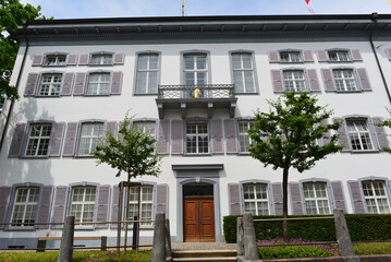 Regierungsgebäude (Freihof) in Liestal, Kanton Basel-Landschaft (Schweiz)