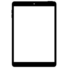 Tablet with free space. Tablet or laptop mockup.
