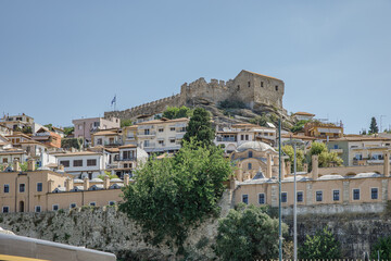 Fototapeta na wymiar view of the city kavala