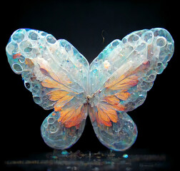 plastic butterfly robot