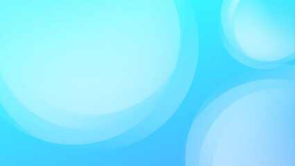 Abstract circle blue light and shade creative background illustration.