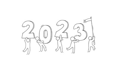 2022 Happy New Year card.