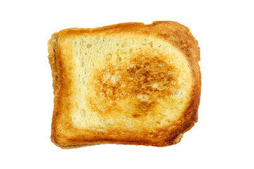 croque-monsieur en gros plan isolé sur un fond blanc