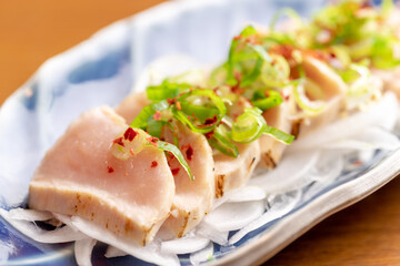 鶏むね肉のたたき