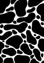 Black and white pattern. Abstract design