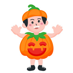 Halloween ghost character desig illustration