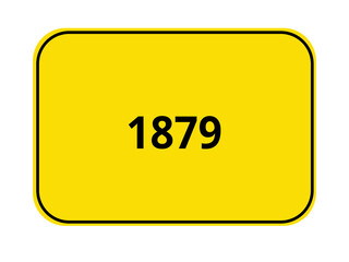 Ortseingangsschild Jahr - 1979