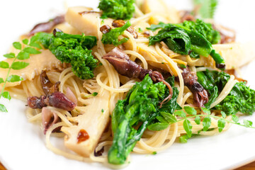 筍とホタルイカのパスタ