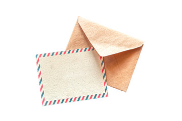 envelope with a ribbon