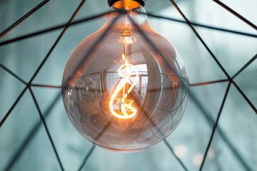 Gros plan ampoule à filament