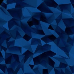 abstract blue and navy blue wave background, 3d rendering wavy wallpaper