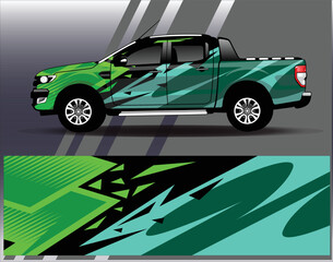 Graphic abstract stripe racing background designs for vehicle  rally  race  adventure and car racing livery