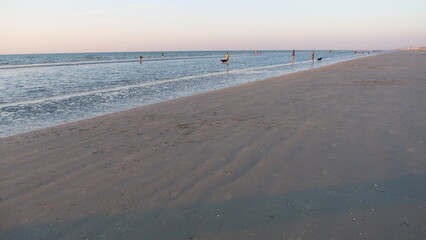 Sunset at the Beach, De Panne