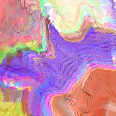 Abstract chromatic watercolor background