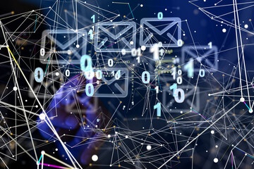 Mail Communication Connection message to mailing