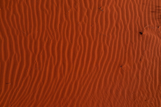 Desert sand dunes in Australia.