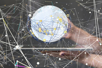 the 3d Global Network Of People.