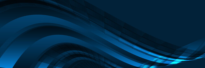 Abstract dark blue background vector
