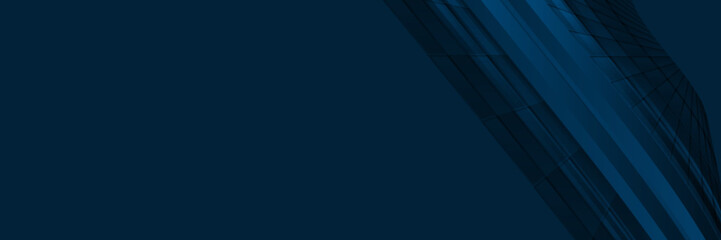 Obraz premium Abstract dark blue background vector