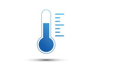icona, termometro, temperatura, climatizzazione - obrazy, fototapety, plakaty