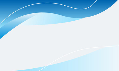 Blue curve background. Simple blue curve background for business. Applicable for Presentation, Covers, Placards, Posters and Banner	

