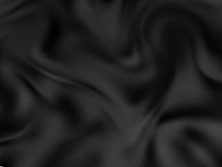 Black wrinkled fabric. Vector illustration. Design element. eps 10