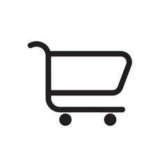 Shopping cart icon. Cart icon. Interface icon. UI icon. The user interface Illustration. SVG icons.