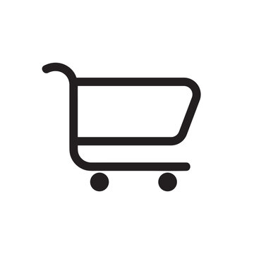 Shopping Cart Icon. Cart Icon. Interface Icon. UI Icon. The User Interface Illustration. SVG Icons.