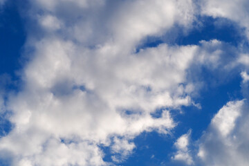 blue sky with clouds