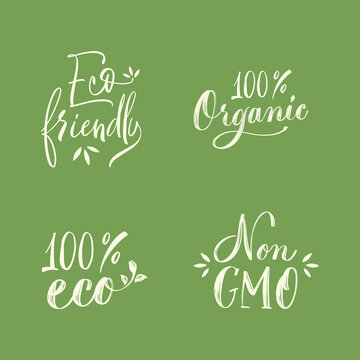 Zero Waste Set of handwritten lettering ecological lifestyle and sustainable development. Modern calligraphy inscription. Motivational quote for choosing eco friendly lifestyle. Vector illustration