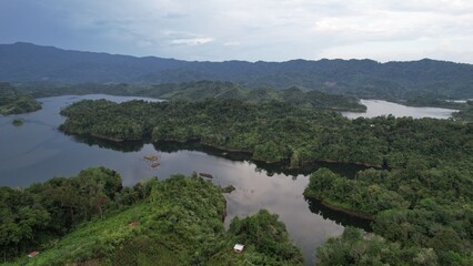 The Mountains and Fjords of Milford Sound and Doubtful Sound, New Zealand. Bengoh Valley, Sarawak.