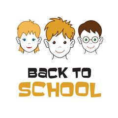 Back to school vector illustration